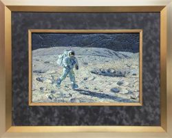 Alan Bean - Charlie Duke at Moonspeed* Alan Bean - Charlie Duke at Moonspeed*