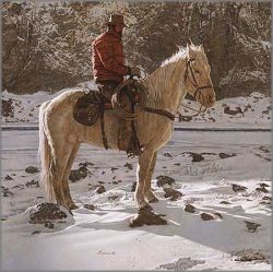 James Bama - On the North Fork of the Shoshoni