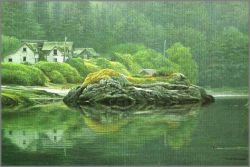 Robert Bateman - Potlatch Village