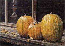 Robert Bateman - Pumpkin Time