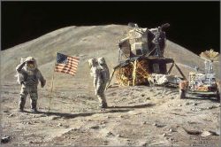 Alan Bean - Ceremony on the Plain at Hadley Alan Bean - Ceremony on the Plain at Hadley
