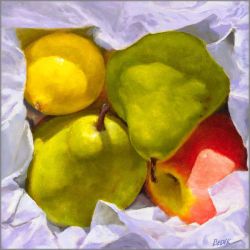 John Beder - Wrapped Fruit
