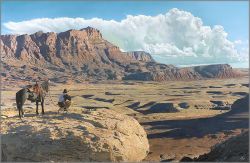 John Bye - Cloud Watching Over Kaibab Plateau