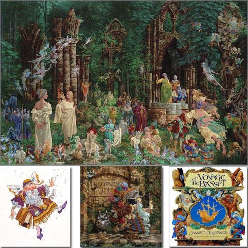 James C. Christensen - Court of the Fairies - Believers Edition