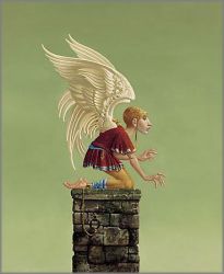 James C. Christensen - Icarus Bound