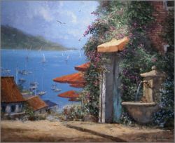 James Coleman - Red Umbrellas