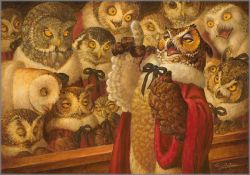 Scott Gustafson - Parliament of Owls, A Scott Gustafson - Parliament of Owls, A