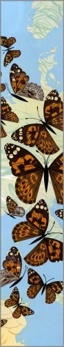 Charley Harper - Blue Skies & Butterflies