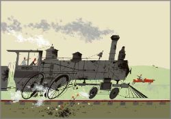 Charley Harper - Bye Bye Steamer