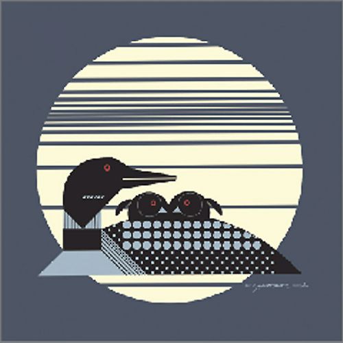 Charley Harper - Loonrise