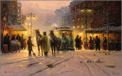 G. Harvey - Evening on the Boulevard