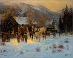 G. Harvey - Me, Grandpa & Little Sis