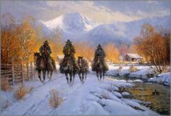 G. Harvey - Snowy Crossing