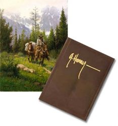G. Harvey - Spring in the Tetons - Collector's Book - Western Series