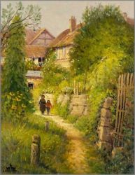 G. Harvey - Springtime in Europe - Garden Walk