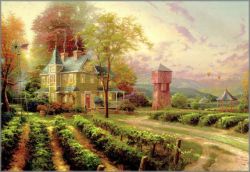 Thomas Kinkade, limited edition giclee canvas and paper