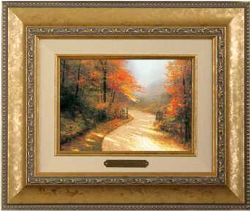 Thomas Kinkade - Autumn Lane - Brushworks Collection