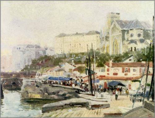 Thomas Kinkade - Biarritz - Plein Air Collection