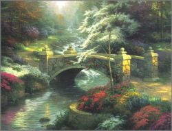 Thomas Kinkade - Bridge of Hope