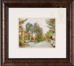 Thomas Kinkade - Carmel, Ocean Ave. II