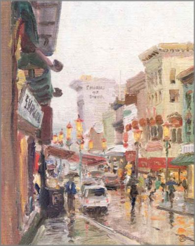 Thomas Kinkade - Chinatown