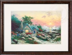 Thomas Kinkade - Cottage by the Sea