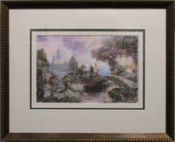 Thomas Kinkade - Cinderella Wishes Upon a Dream
