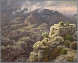 Thomas Kinkade - Grand Canyon - Plein Air Collection
