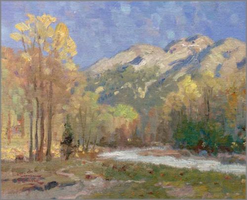 Thomas Kinkade - High Country Meadow - Plein Air Collection