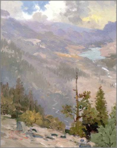 Thomas Kinkade - High Country Vista - Plein Air Collection