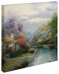 Thomas Kinkade - Lamplight Brooke