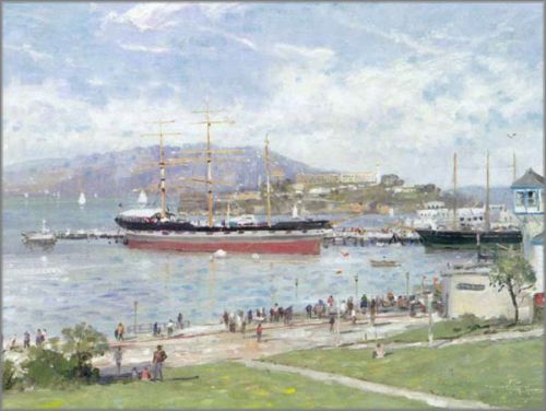 Thomas Kinkade - San Francisco, Alcatraz