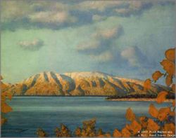 Fred Machetanz - Across the Inlet