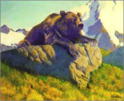 Fred Machetanz - King of the Mountain Fred Machetanz - King of the Mountain