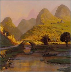 Yigang Mao - Li River in Fall