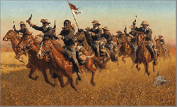 Frank C. McCarthy - Buffalo Soldiers: Advance as Skirmishers, Charge Frank C. McCarthy - Buffalo Soldiers: Advance as Skirmishers, Charge