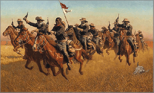 Frank C. McCarthy - Buffalo Soldiers: Advance as Skirmishers, Charge
