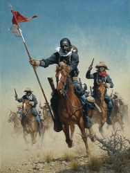Frank C. McCarthy - Charge of the Buffalo Soldiers