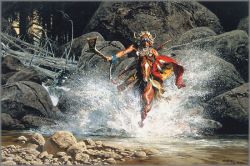 Frank C. McCarthy - Whirling, He Raced to Meet the Challenger