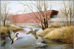 Maynard Reece - Roseman Bridge-Madison County