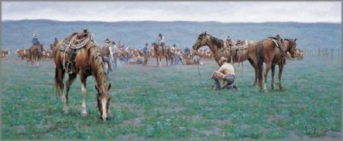 Jim Rey - Branding in the Sandhills