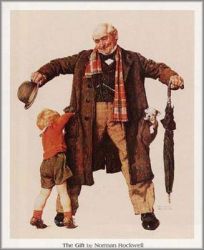 Norman Rockwell - Gift