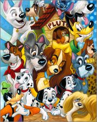 Tim Rogerson - Disney Dogs Tim Rogerson - Disney Dogs