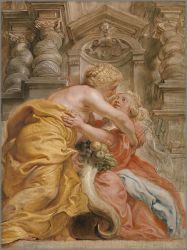 Sir Peter Paul Rubens - Peace Embracing Plenty