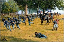 Bradley Schmehl - Death of Reynolds, The - Gettysburg