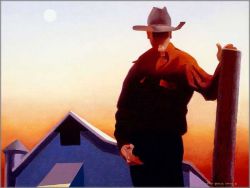 Gary Ernest Smith - Rural Evening Composition