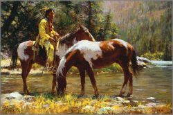 Howard Terpning - Solitude
