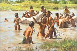 Howard Terpning - Sound of a Distant Bugle