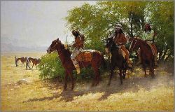 Howard Terpning - Stragglers, The