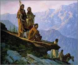 Howard Terpning - With Mother Earth